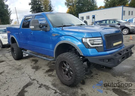 2014 Ford F150 Supercrew from USA, damaged, VIN 1FTFW1EF6EKF49175